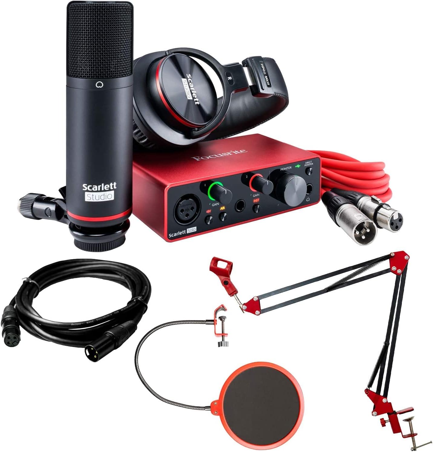 Focusrite - Brandclub - Focusrite Scarlett Solo Studio USB Audio